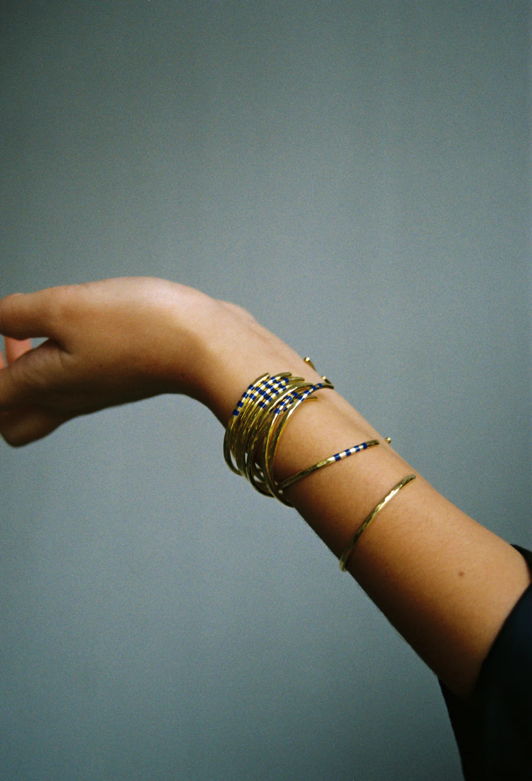 Rabia Armreif - Gold / Silber