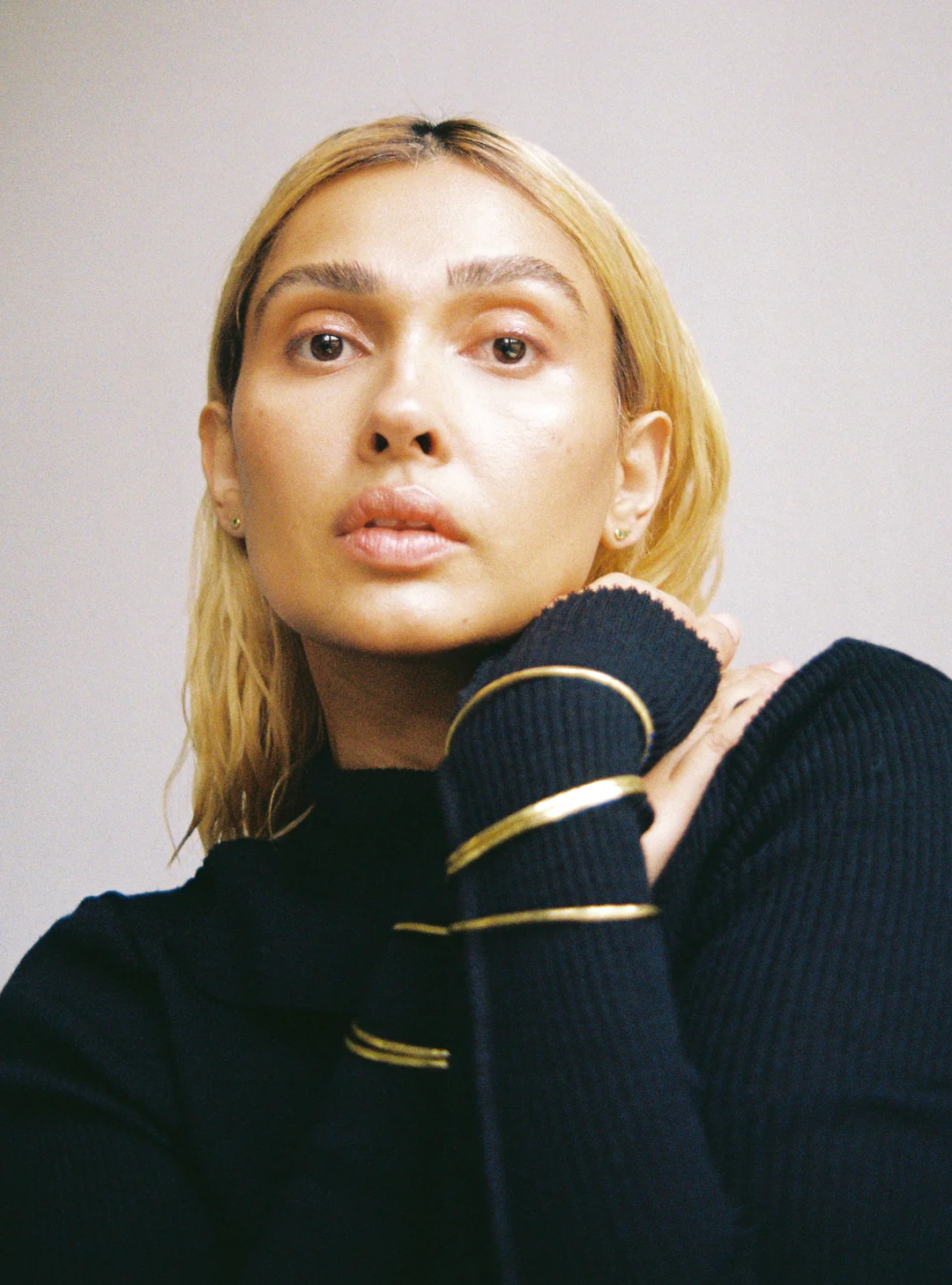 Rabia Armreif - Gold / Silber