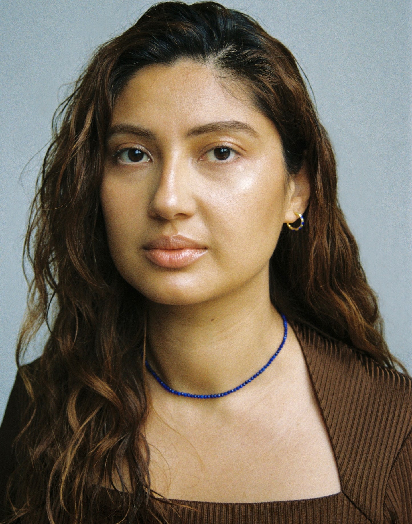 Soraya Ohrringe Mittel - Silber / Gold